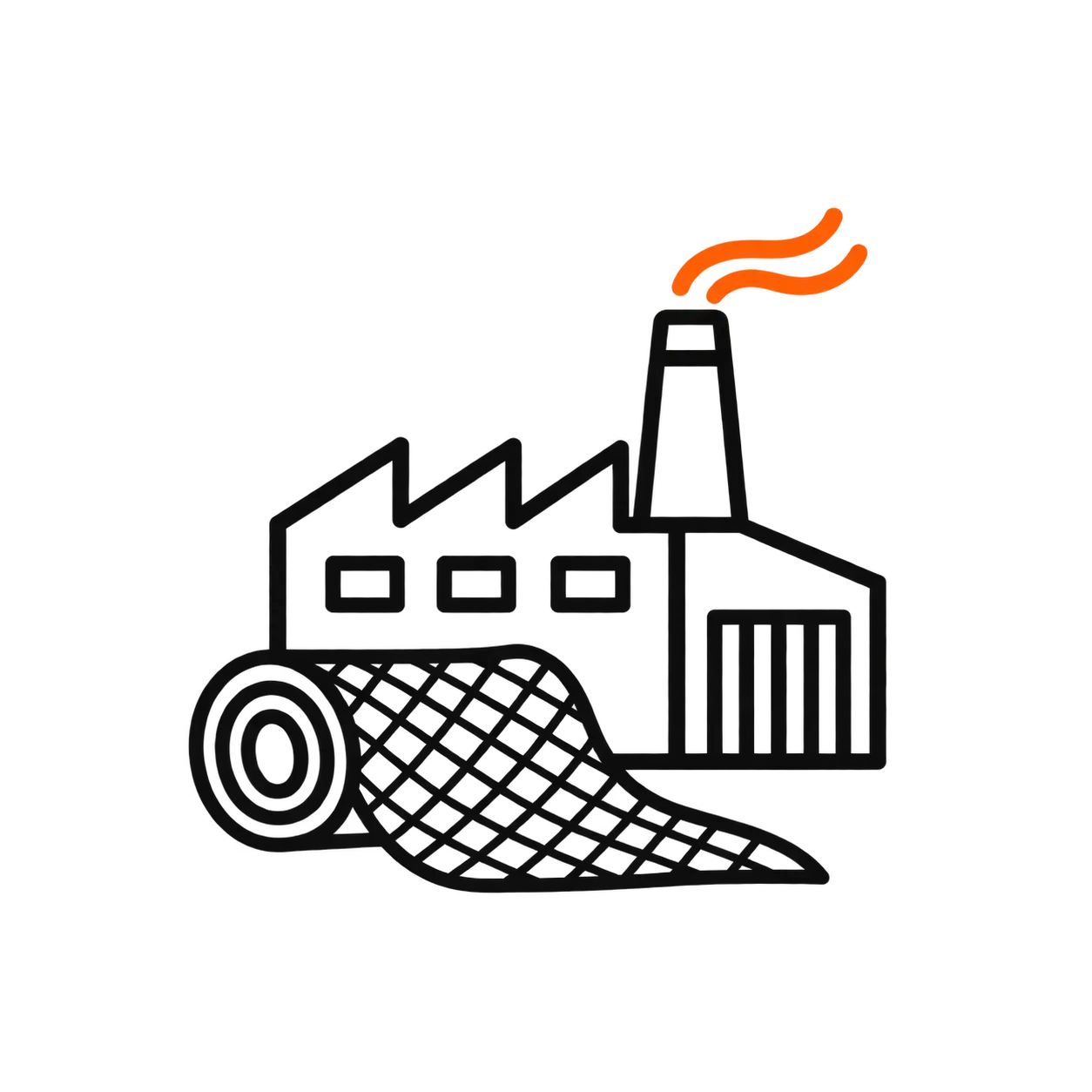 Netting factory operating since 2015